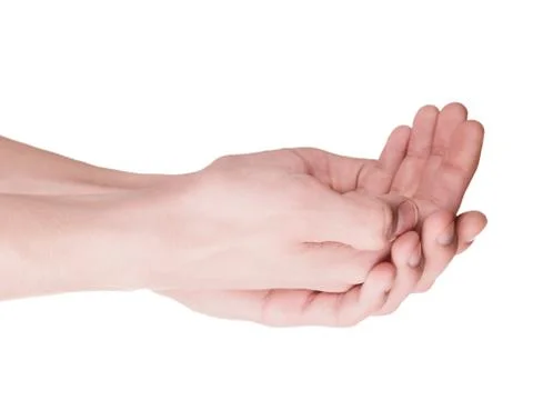 Cupped Hands Stock Photos
