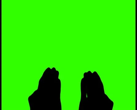 Cupped hands V1 - PAL Stock Footage 10755286