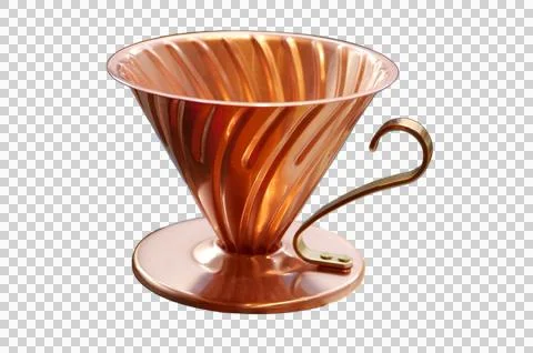 Cupper dripper Stockfoto's