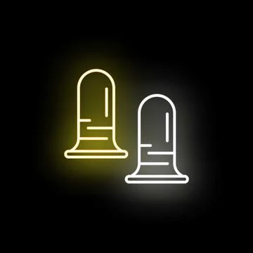 Cupping therapy icon representing traditional healing and wellness Stock Illustration