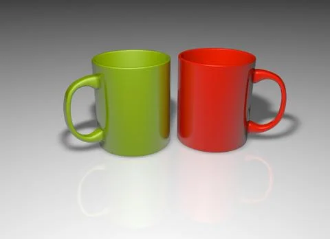 Cups Stock Illustration