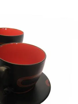 Cups for tea Stock Photos