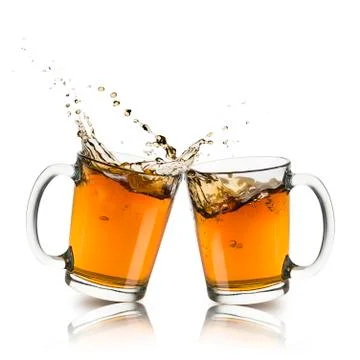 Cups of tea Stock Photos