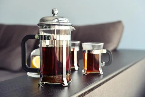 Cups of tea Stock Photos