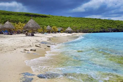Curacao beach Stock Photos