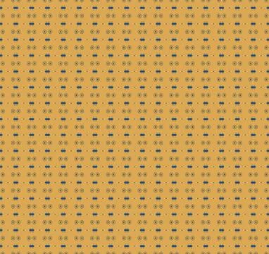 Curated vector shape repeat pattern texture with gold leaf, deep ocean, and.. Stock Illustration