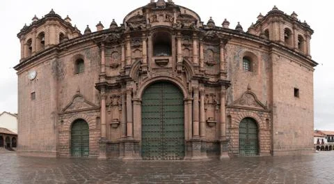 Curch in Cuzco, Peru Stock Photos