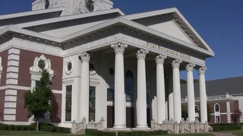 The Curch at Littlerock Stock Footage 78685915