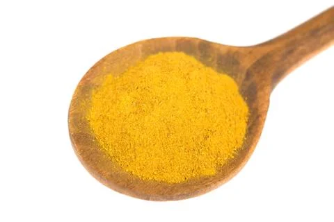 Curcuma powder Stock Photos