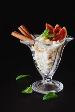 Curd dessert Stock Photos