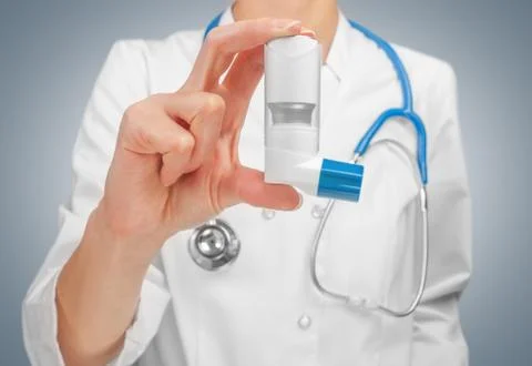 Cure for asthma Stock Photos