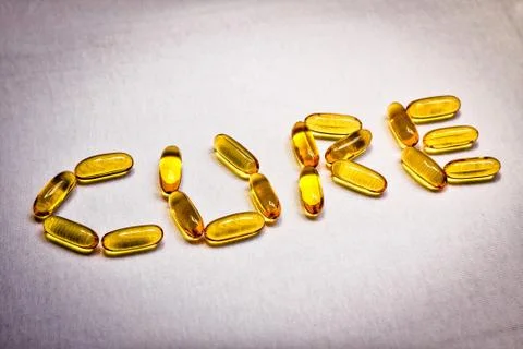 Cure pill Stock Photos