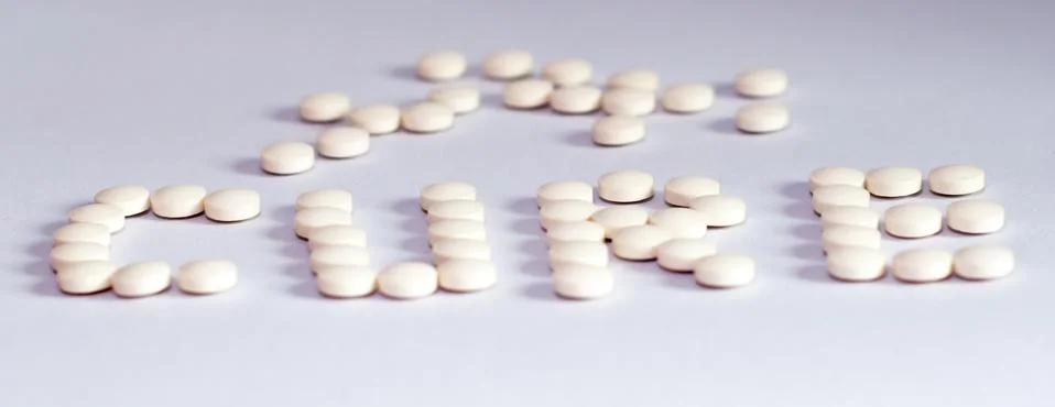 The cure - tablets 写真素材