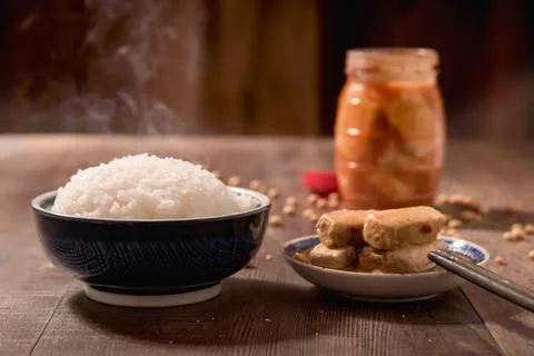 Cured beans. Fermented beans. A Vietnamese cuisine Stock Photos