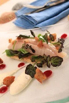 Cured mackerel Stock Photos