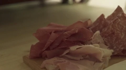 Cured meat Stock Footage 82029891