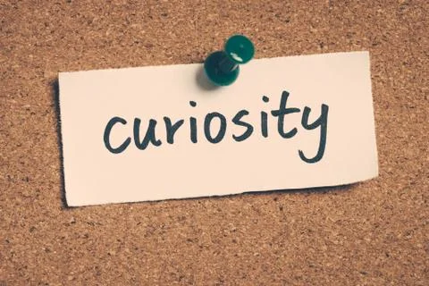 Curiosity Foto stock