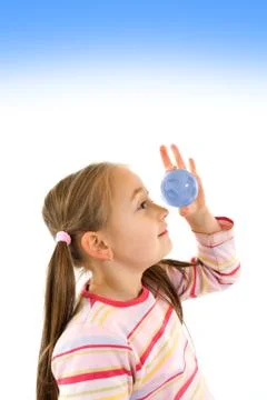 Curious about the world Stock Photos