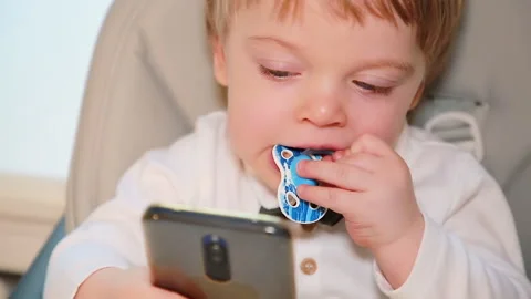 Curious child Stock Footage 148992422