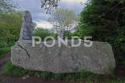 Curious Megaliths Stock Photos