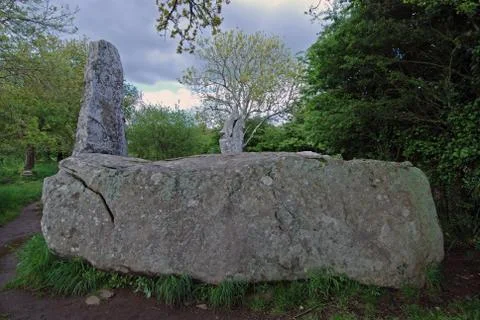 Curious Megaliths Stock Photos