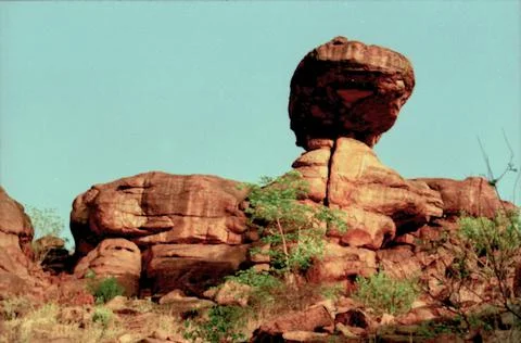 Curious Rock Formation Stock Photos
