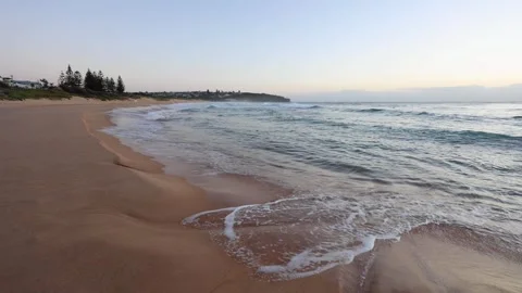 Curl Curl Beach Stock Footage 296581526