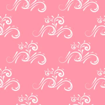 Curl seamless pattern vector 스톡 일러스트