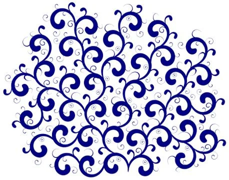 Curl tree Stock-Illustration