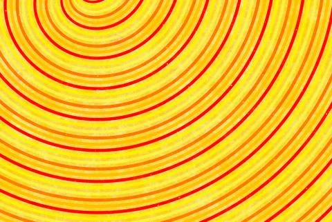 Curled bright sun rays painted texture Stock Illustration