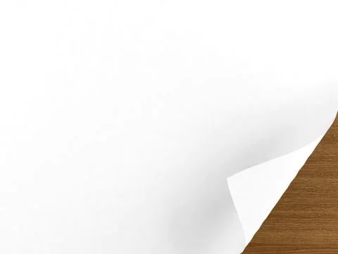 Curled page corner Stock Illustration