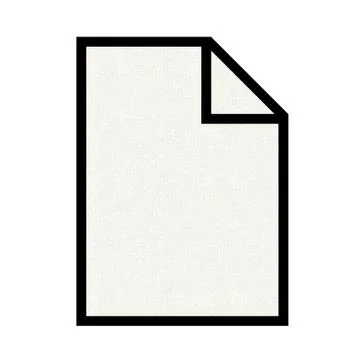 Curled page Stock Illustration