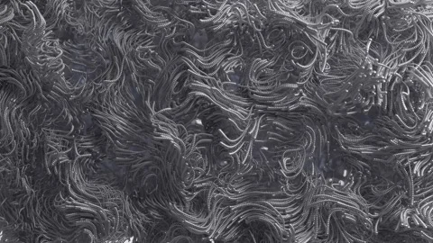Curled Wires 01 Stock Footage 284680154