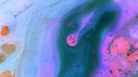 Curlicue of Paints Stock Footage 68968850