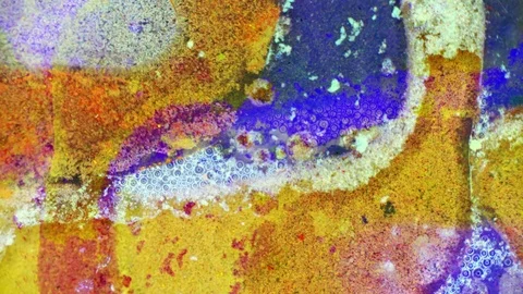 Curlicue of Paints Stock Footage 71262196