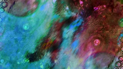 Curlicue of Paints 스톡 동영상 71262753