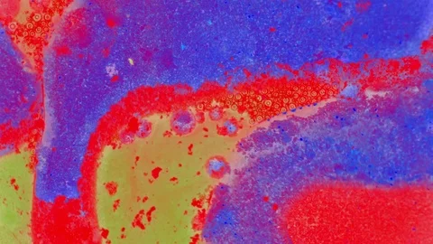 Curlicue of Paints Vídeos de archivo 71289416