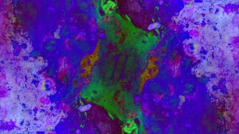 Curlicue of Paints Video stock 71291607