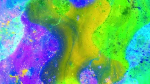 Curlicue of Paints Video stock 71302541