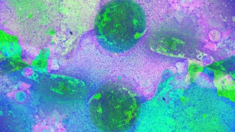 Curlicue of Paints Stockbeeldmateriaal 71312643