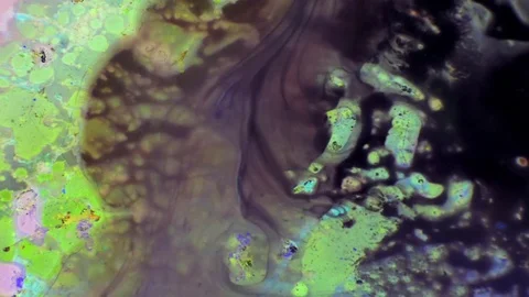 Curlicue of Paints Video stock 71383485