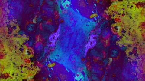 Curlicue of Paints Video stock 71402372