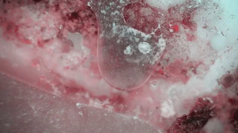 Curlicue of Paints Stock-Footage 71445481