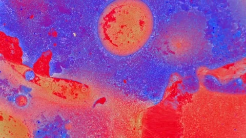 Curlicue of Paints 스톡 동영상 71463416