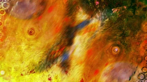 Curlicue of Paints Video stock 71491305