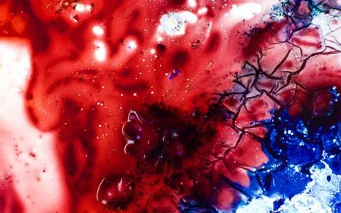 Curlicue of Paints 스톡 사진