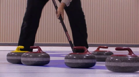 CURLING 6 Stock Footage 975283