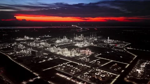 Curling fire and cumin smoke filling the sky. Smoking chimneys from the factory. Stock Footage 325349468