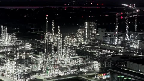 Curling fire and cumin smoke filling the sky. Smoking chimneys from the factory. Stock Footage 325349629