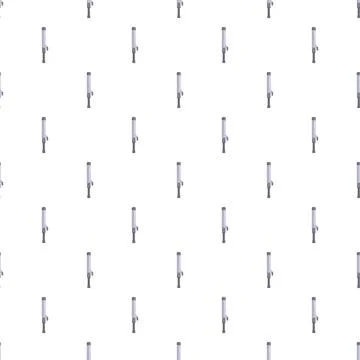Curling iron pattern for hair styling tools background Stock Illustration